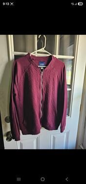 Basic editions size xl zip up jacket